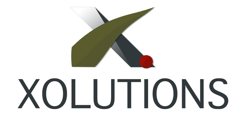 symbol für wachstum , entwicklung , stärke und sicherheit rot , grau, grrün, xolutions GmbH